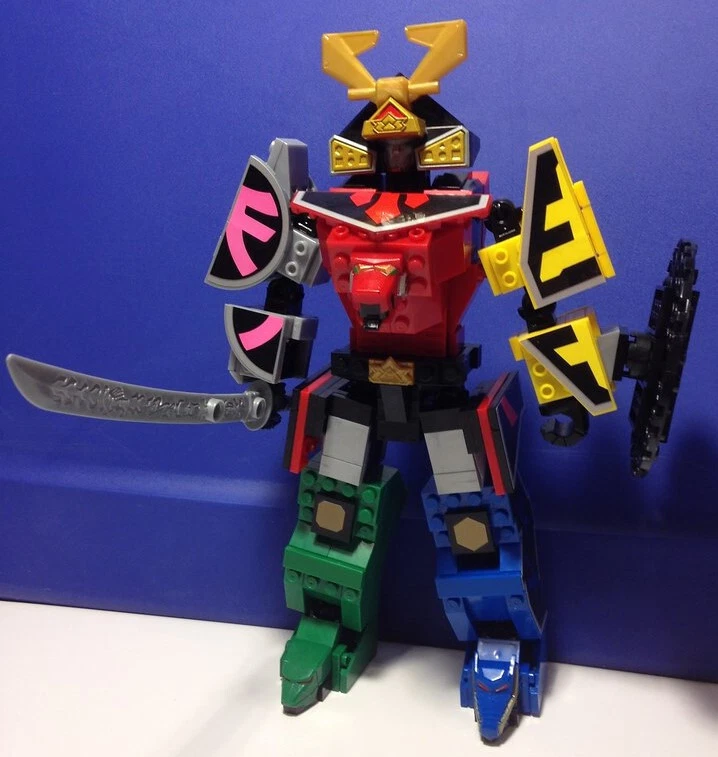 POWER RANGERS Samurai Megazord MEGA BLOKS Super Sentai MINIFIGURES Shinkenger US - Image 4 of 4