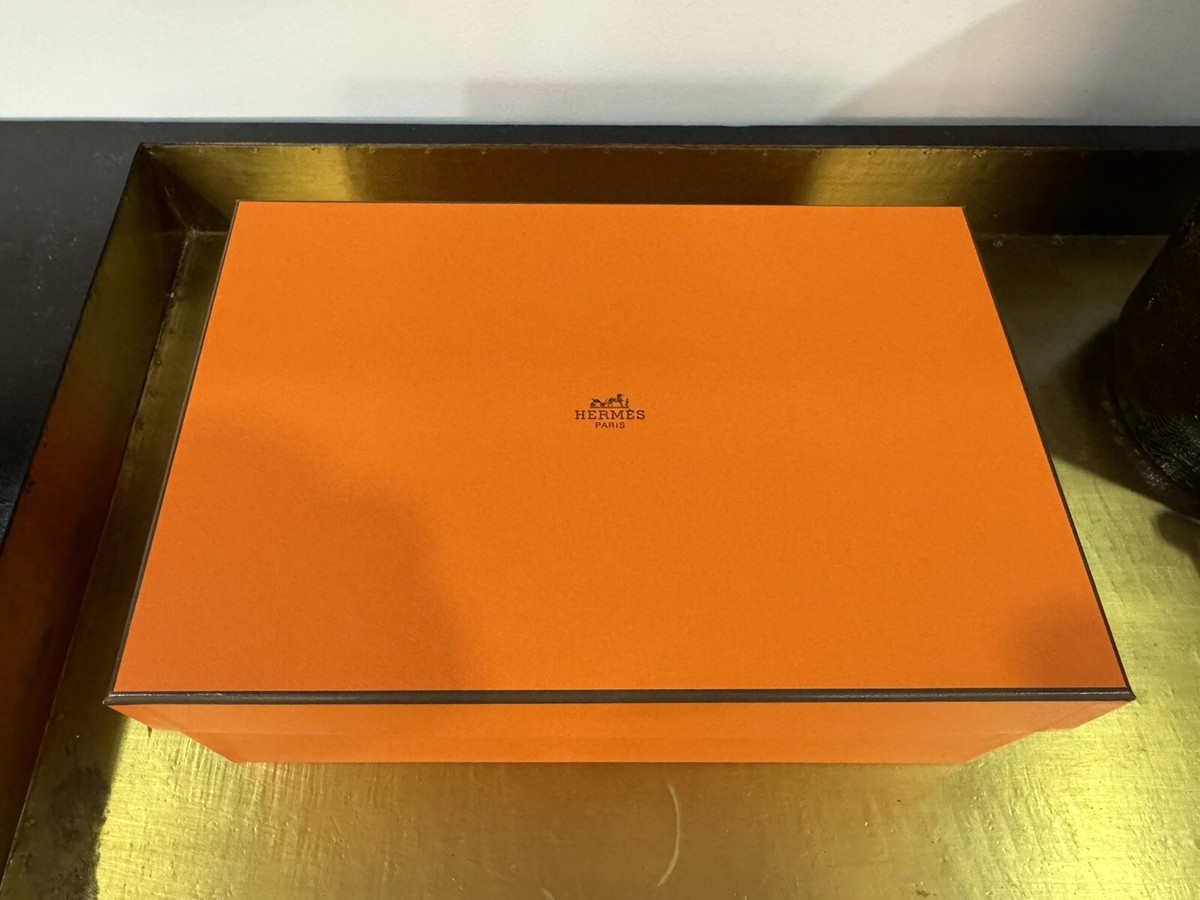 Hermes Shoes Box Size 12”/8”/4.5” | eBay