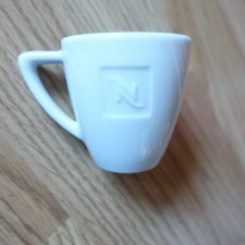 NESPRESSO COFFEE CUP - MADE IN GERMANY 3 OZ WHITE EMBOSSED LOGO