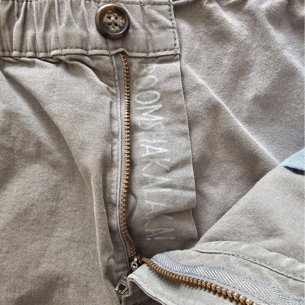 CHUBBIES Grey Khaki Cotton Blend Sz XXL 5.5 Inseam Mens Casual Shorts