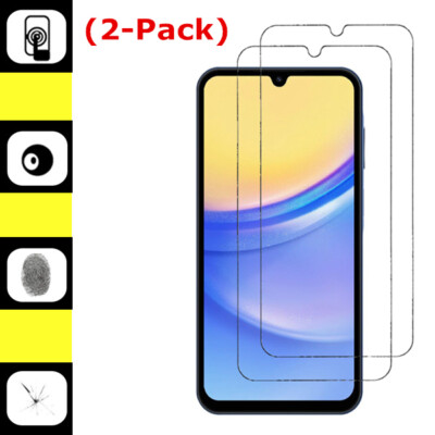 #ad 2Pack Premium 9H Tempered Glass Screen Protector For Samsung Galaxy A15 5G $4.45
