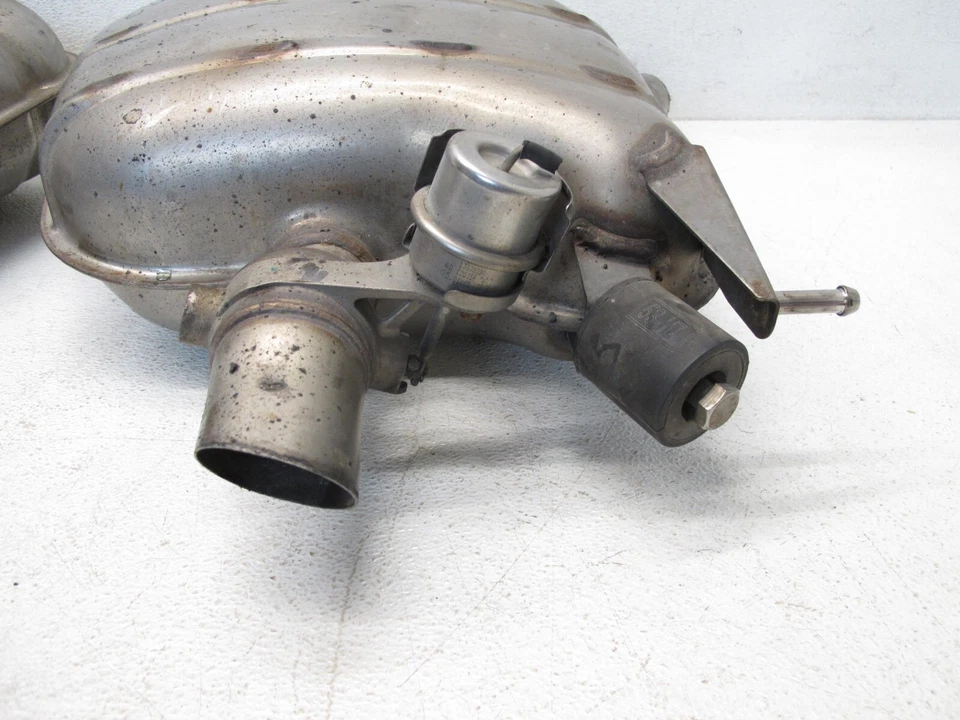 13-15 BMW F02 740Li SILENCIADOR ESCAPE RESONADOR IZQUIERDA DERECHA SET OEM 010224B Foto 2 de 4