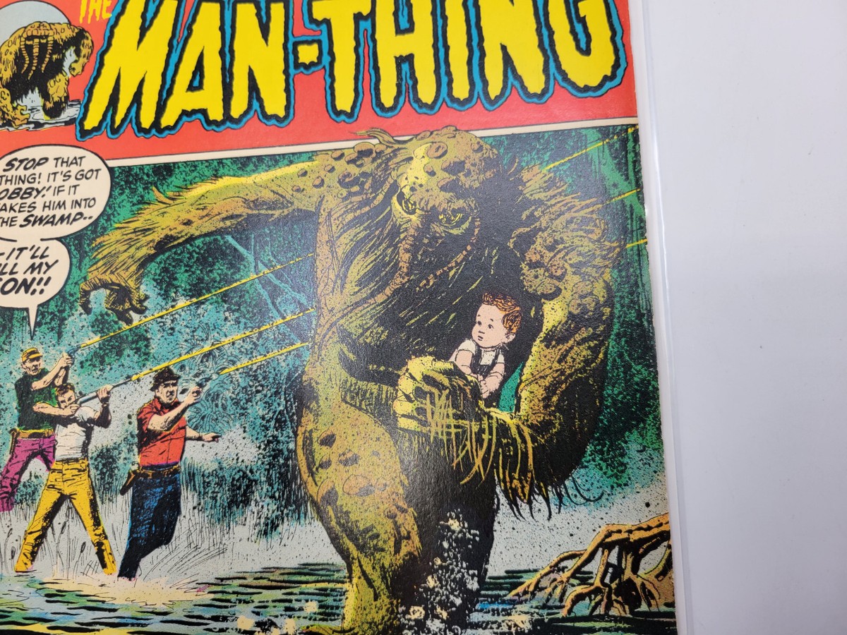 🌟 Adventure Into Fear #10 Marvel Comics 1972 1st Solo MAN-THING