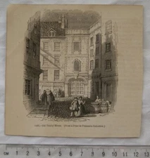 1860s engraving - Old Trinity House
