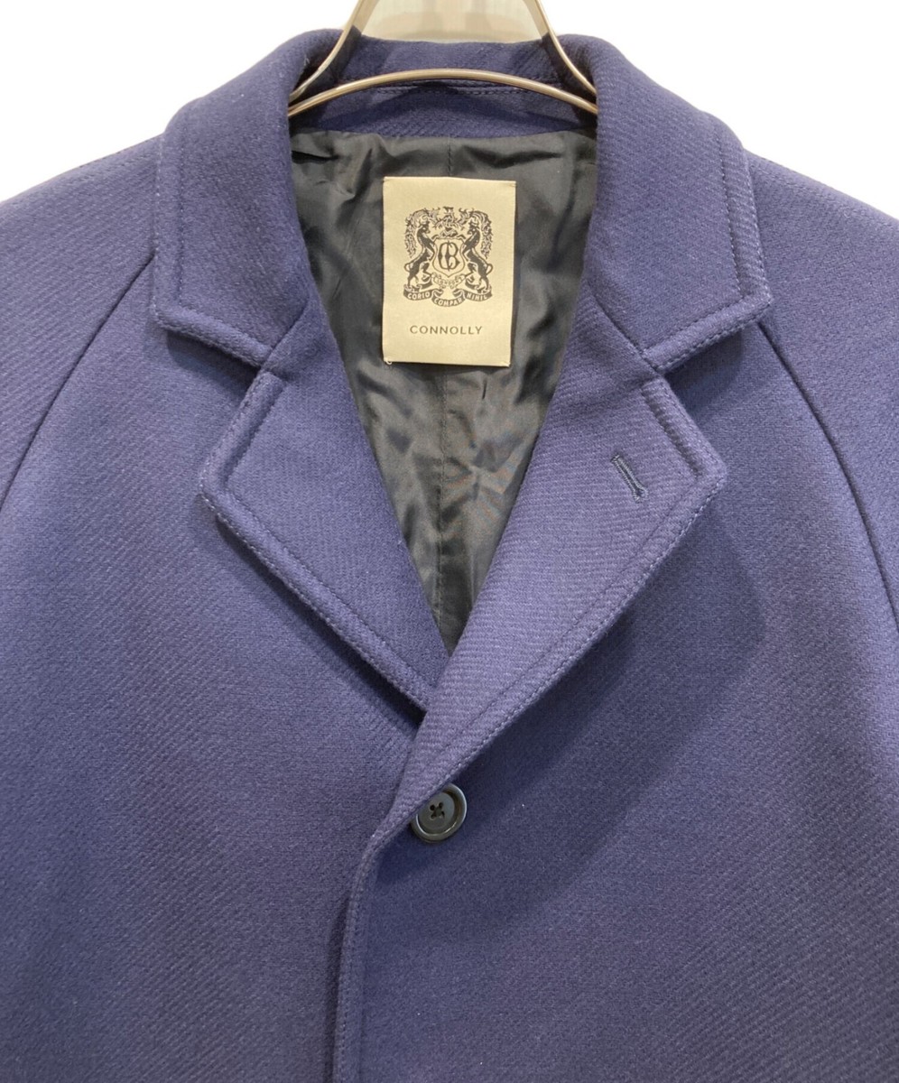 ★STATE OF MIND chester coat⭐︎ CONNOLLY Chester coat/long coat Size: 0 Navy Men | eBay