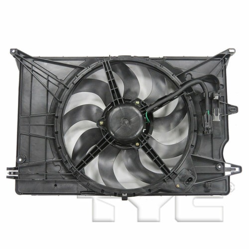 For 20152017 Jeep Renegade 1.4L L4 Dual Radiator and Condenser Fan Assembly eBay
