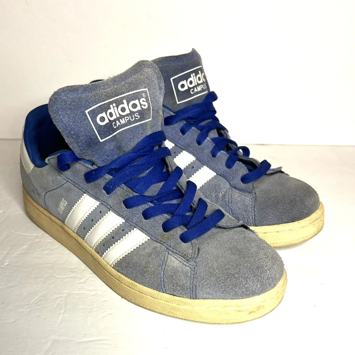 Adidas Campus 80s Mens 9.5 Light Blue Mens Sneaker