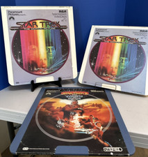 Star Trek The Motion Picture RCA Selectavision Discs Part 1  2  Wrath of Kahn