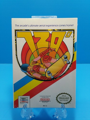 Brand New, Factory sealed.H-Seam, 720 Degrees Nintendo NES game.Hanger tag+Mint! - Picture 1 of 12