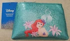 NWT DANIELLE NICOLE DISNEY LITTLE MERMAID ARIEL COSMETIC CASE GLITTER RARE