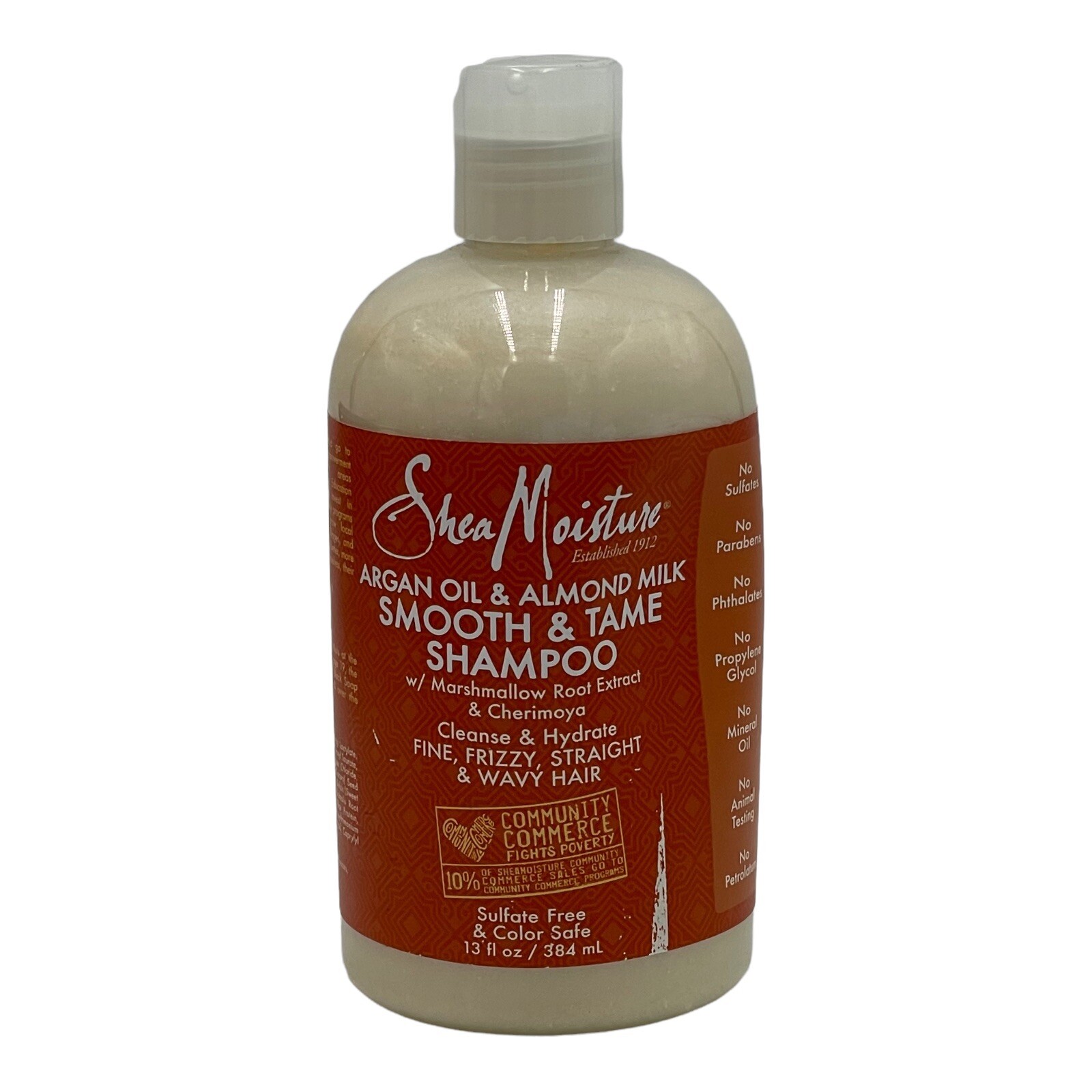 Shea Moisture Argan Oil & Almond Milk Smooth Tame Shampoo Conditioner