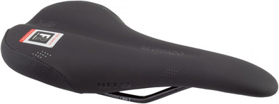 Silverado Narrow Steel Black Saddle