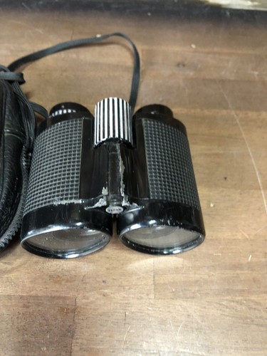 Vintage Compact Nikon Binoculars 8x24 7 Degrees w/ Strap & Case - Picture 3 of 11