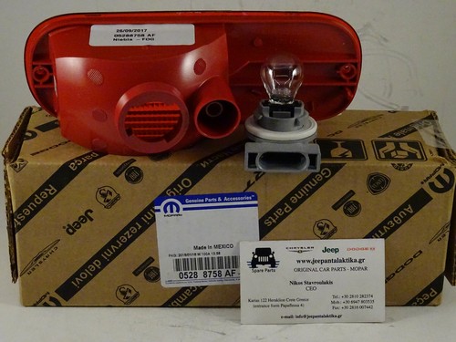 Arrière Brouillard Léger Chrysler Cruiser PT 01-05 5288758AF Origine Neuf Mopar - Picture 9 of 12