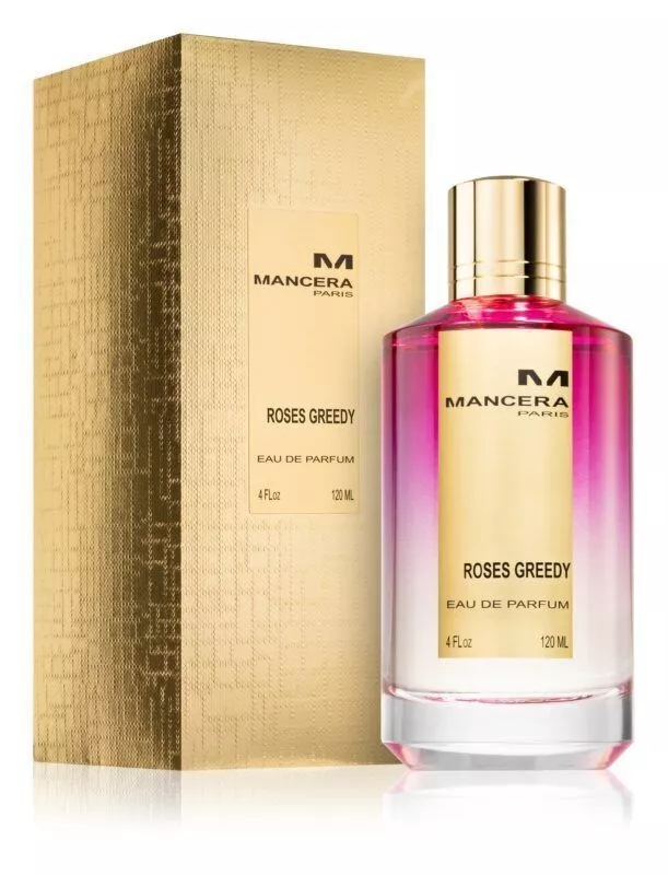 Mancera Roses Greedy for Unisex Eau de Parfum Spray 4.0 oz