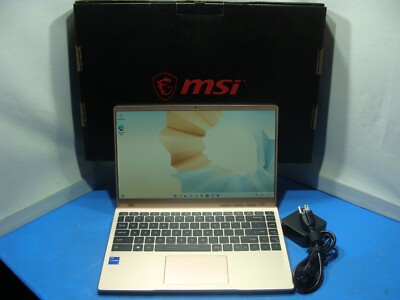 OB CrisP 14''FHD PWR Battery MSI Modern 14 B11M0 Intel i7-1165G7 2.8Ghz 8GB 512GB