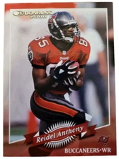 2000 Donruss NFL Football Card #135 Reidel Anthony Tampa Bay Buccaneers (A4
