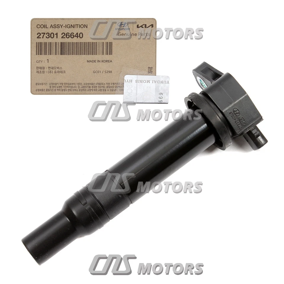 GENUINE Ignition Coil 4PCS for 06-11 Hyundai Accent Rio 1.6L OEM 2730126640⭐⭐⭐⭐⭐ - Изображение 4 из 4