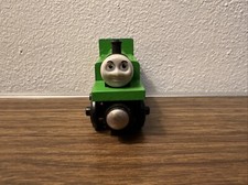 Thomas And Friends Wooden Railway Oliver Train With Collectors Card 2003