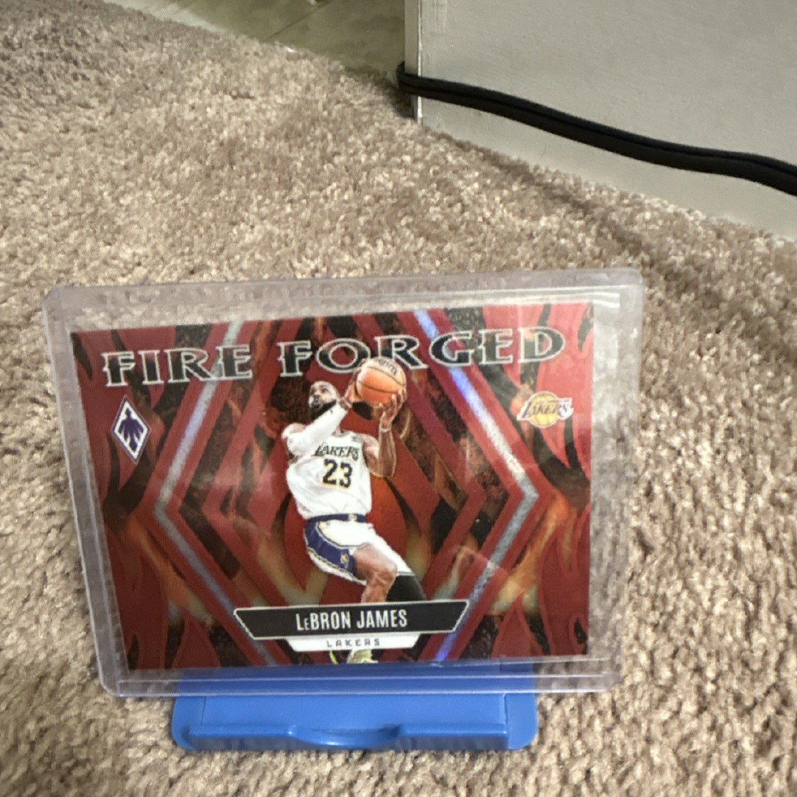 Panini Phoenix Fire Forged LeBron James #6 Red/125  Lakers NBA 2023-24