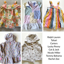 Baby Girls Spring Summer 18-24 Month Cottagecore Preppy Bundle Lot 11 Pieces