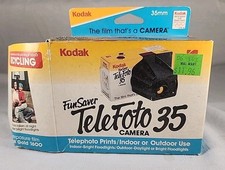 Vintage Kodak Fun Saver TeleFoto Disposable Camera 35mm - Expired 11/1994