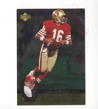 1995 Upper Deck Joe Montana Trilogy #MT10 Joe Montana 49ers
