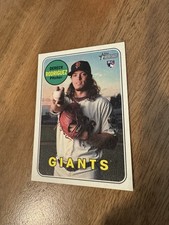 2018 Topps Heritage High Number FLIP STOCK /5 Dereck Rodriguez 590 Rookie Giants