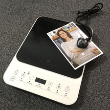 2000W Portable Induction Hob 60-240°C Timer 0-180mins Single Pot WHITE UK [#2]