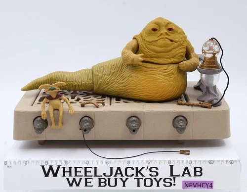 Jabba the Hutt Throne Room 100% Complete Star Wars ROTJ 1983 Kenner Playset