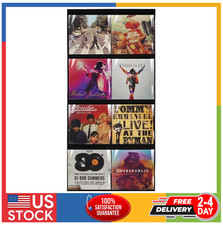 Vinyl Record Display Wall Mount Album Storage for 12 Inch Frame Display With ...