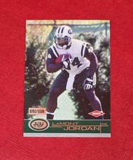 2001 Pacific #522 Lamont Jordan New York Jets /1500 Rookie NFL Card NM-MT+. rookie card picture