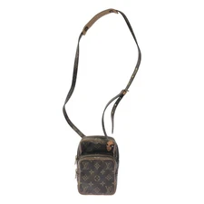 LOUIS VUITTON 1993 Mini Amazon Shoulder Bag M45238 Brown Used MESC-0