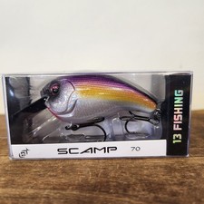 13 Fishing SCAMP 70 Crankbait Purple Nurple Discontinued 3/4 oz Floating