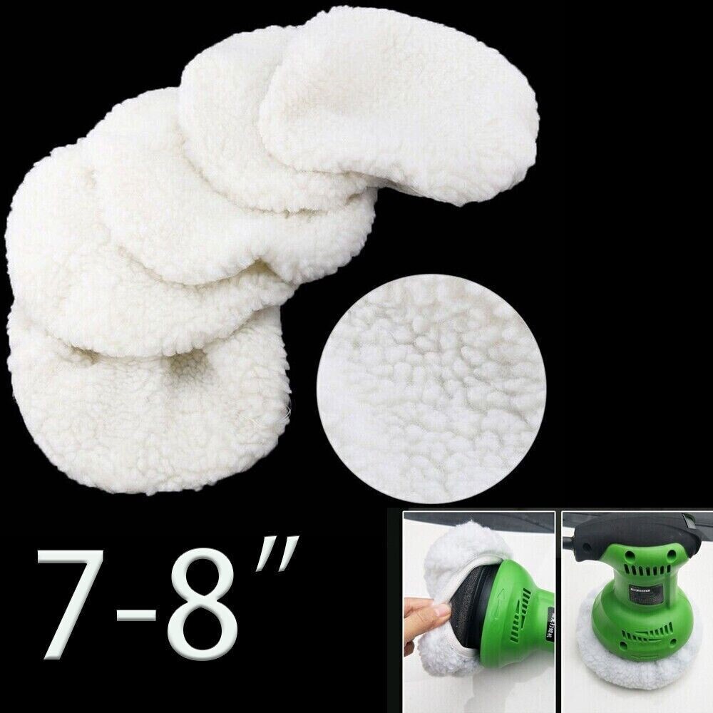6PCS Car Polishing Bonnet Waxing Auto Wax Polisher Pads Micr