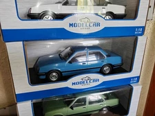 1/18 Boxed Model Model Car Group Mcg18648 Cavalier MK2 Saloon Blue Ltd Ed
