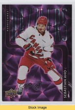 2025-26 Upper Deck Series 1 Dazzlers Pink Sebastian Aho #DZ-28 READ