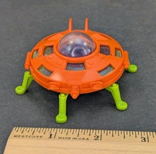 Alien Spaceship Ufo Plastic Toy Vehicle Bruder W Germany Vintage 1980s