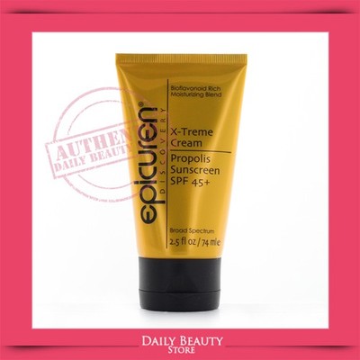 Epicuren X Treme Cream Sunscreen Propolis SPF 45+ 2.5oz NEW FAST SHIP