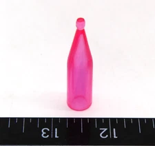 Barbie Pink Bottle Doll Miniature Food Mini Wine Champagne Water Home