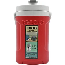 IGLOO Latitude Half Gallon Water Jug - Red