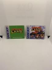 Game Boy Manual Lot Of 2, Donkey Kong Land 3, Donkey Kong Land