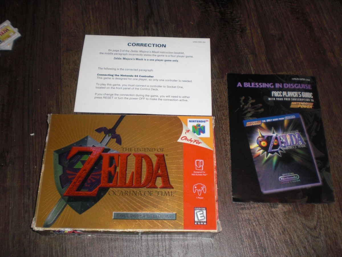 The Legend of Zelda Ocarina of Time Nintendo 64 N64 GOLD