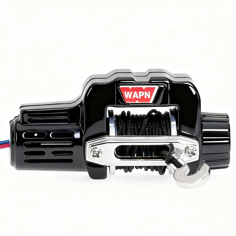 Metal Front Bumper + RC Winch with Tow Hooks For TRX4M SCX24 1/24 1/18 RC - Image 4 of 4