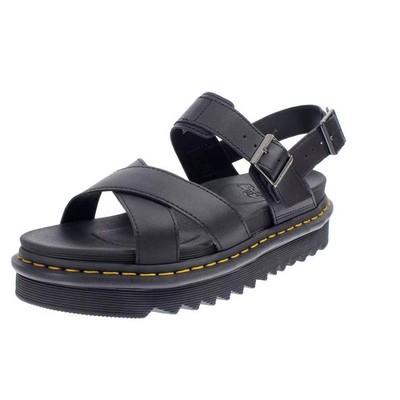 Dr. Martens Voss Ii - Plateau Sandalen Leder schwarz - Damen Schuhe Sandalen