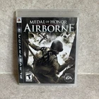 PS3 Medal of Honor Airborne Game CIB Mint Disc EA FPS Shooter Clean & Tested