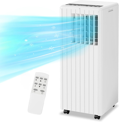 #ad 8000 BTU Portable Air Conditioner Fast Cooling for Rooms up to 250 Sq. Ft Mul $624.99