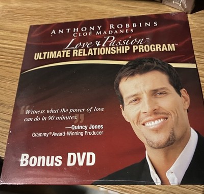 Anthony Robbins Ultimate Relationship Program Bonus DVD Only SEALED
