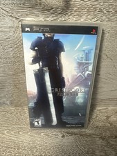 Final Fantasy VII Crisis Core Sony PSP Case and Manual No Game