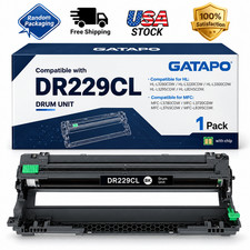 DR229CL Drum Unit 1 Pack Replacement for MFC-L3720CDW MFC-L3765CDW MFC-L3780